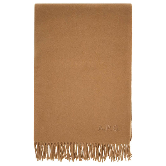 A.P.C. alix brodée wool scarf Scarves Hats & Gloves A.P.C.