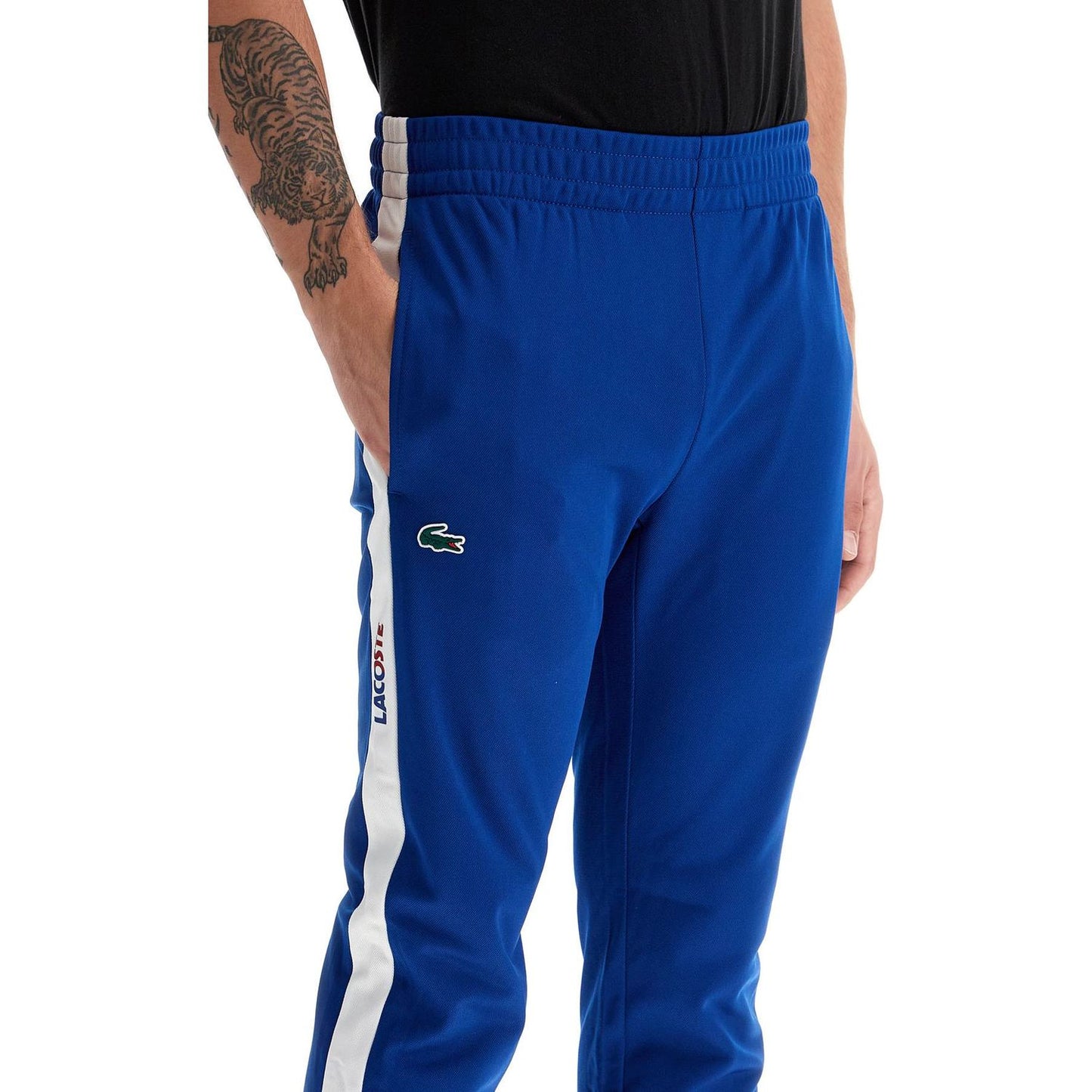 Lacoste with logo in interlock fabric\n\n'logo Trousers Lacoste