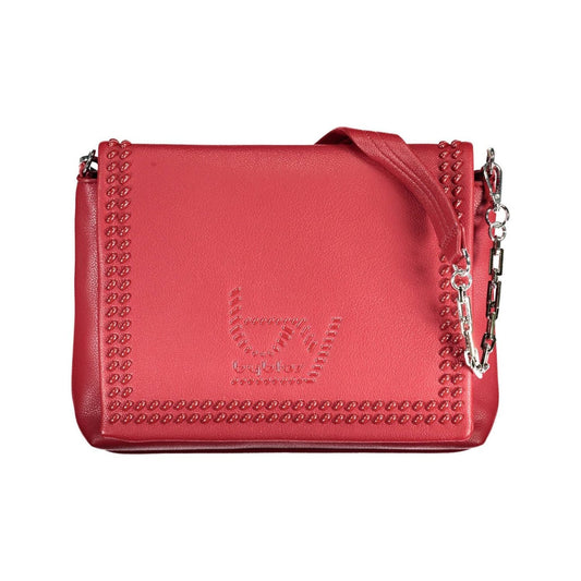 BYBLOS | Elegant Red Chain-Strap Shoulder Bag| McRichard Designer Brands   