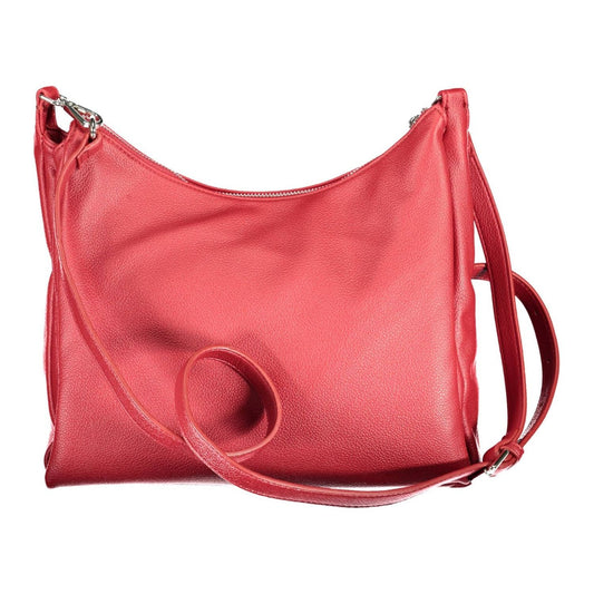 BYBLOS | Elegant Red Chain-Handle Convertible Handbag| McRichard Designer Brands   