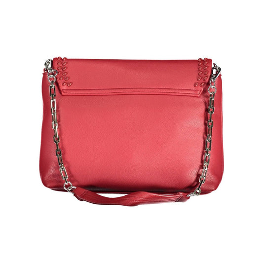 BYBLOS | Elegant Red Chain-Strap Shoulder Bag| McRichard Designer Brands   