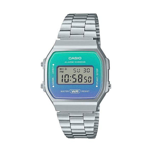 CASIO VINTAGE ICONIC - RETRO VAPORTHEME SERIE SILVER WATCHES CASIO