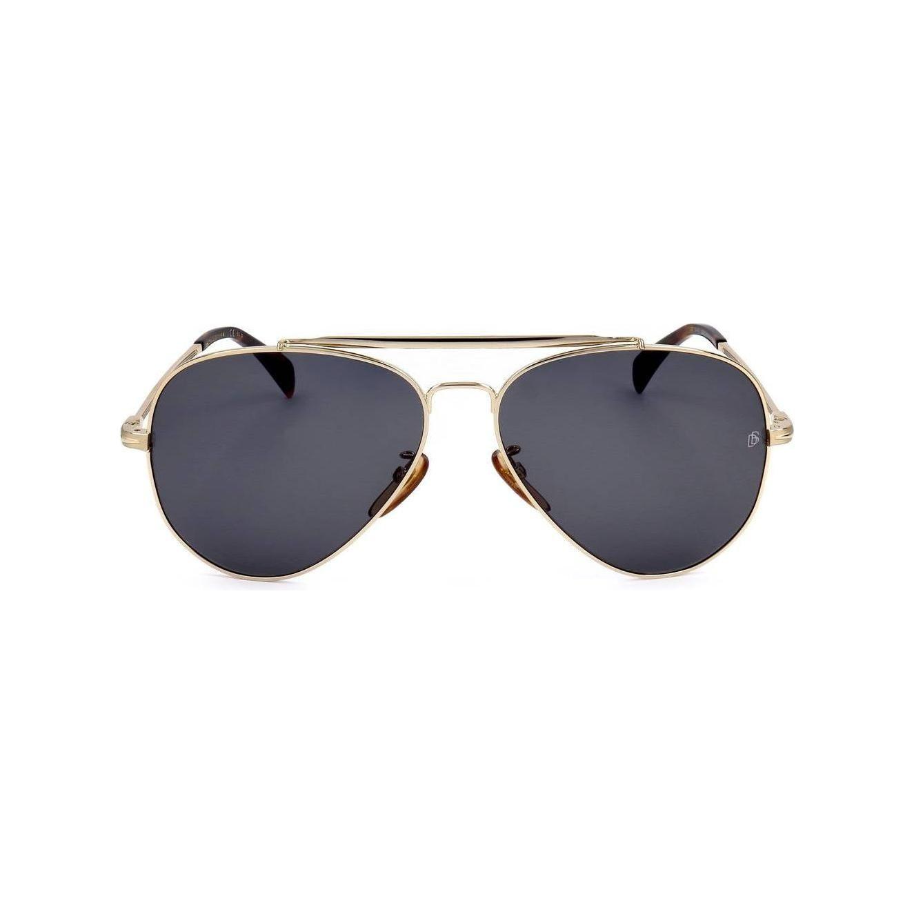 DAVID BECKHAM MOD. DB 1004_S GOLD SUNGLASSES & EYEWEAR DAVID BECKHAM SUNGLASSES