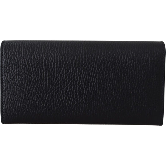 Gucci | Black Icon Leather Wallet  | McRichard Designer Brands