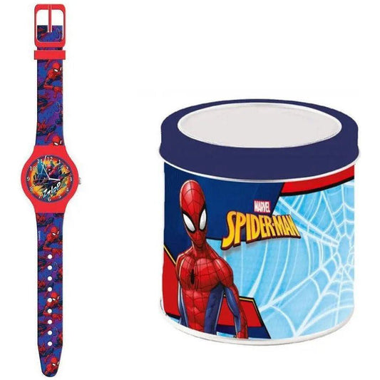 MARVEL KID WATCH Mod. SPIDERMAN - Tin Box WATCHES MARVEL