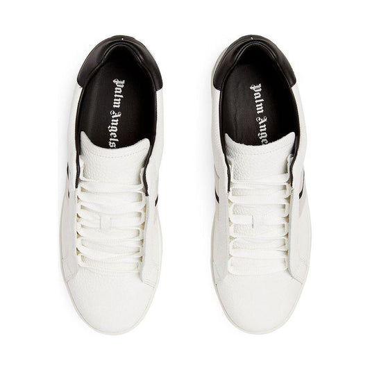 Palm Angels | White Leather Sneaker | McRichard Designer Brands