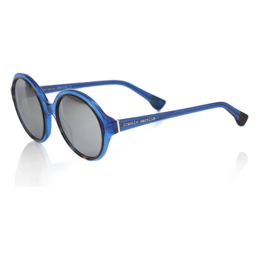 Frankie Morello | Blue Acetate Sunglasses - McRichard Designer Brands